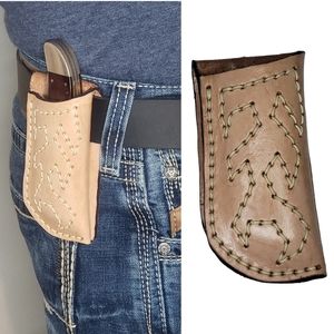 Handcrafted Leather Knife Sheath
